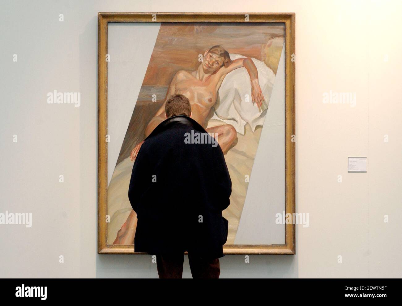 LUCIAN FREUD'S OF GOES ON AT CHRISTIES, SOUTH KENSINGTON. PILSTON Stock Photo - Alamy