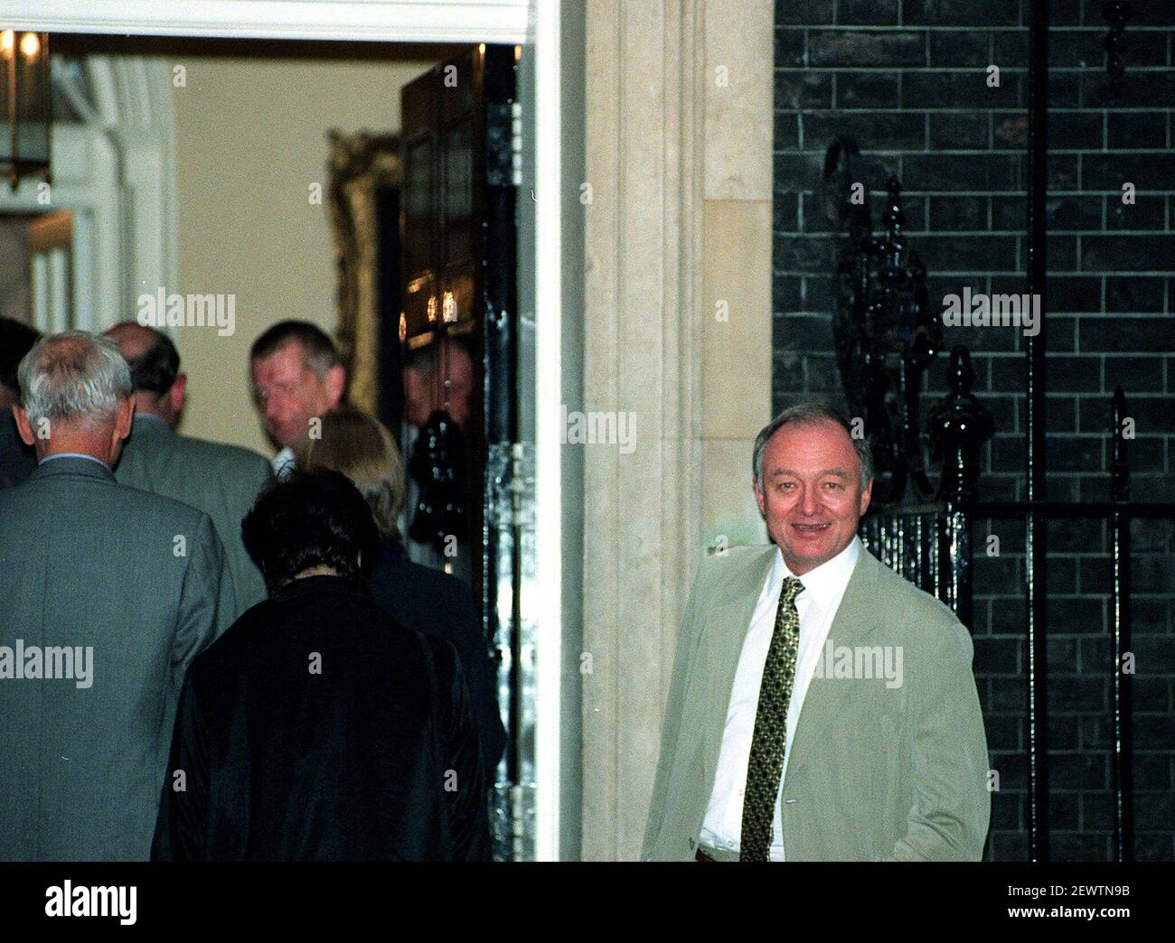 Ken Livingstone London Mayor October 2000arrives at no10 for a reception hosted by the Prime Minister Stock Photo
