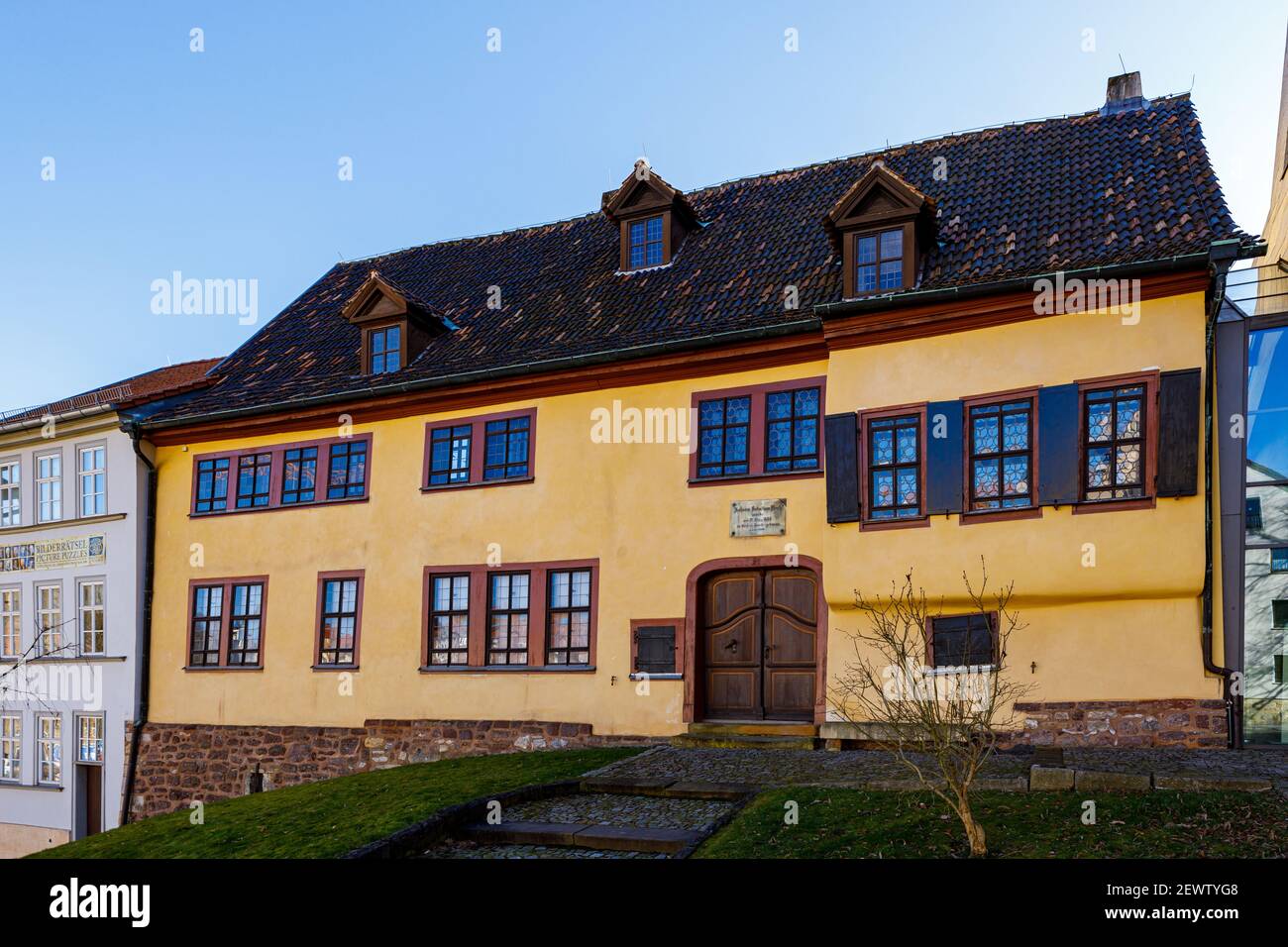 The house of Johann Sebastian Bach in Eisenach Thuringia Stock Photo