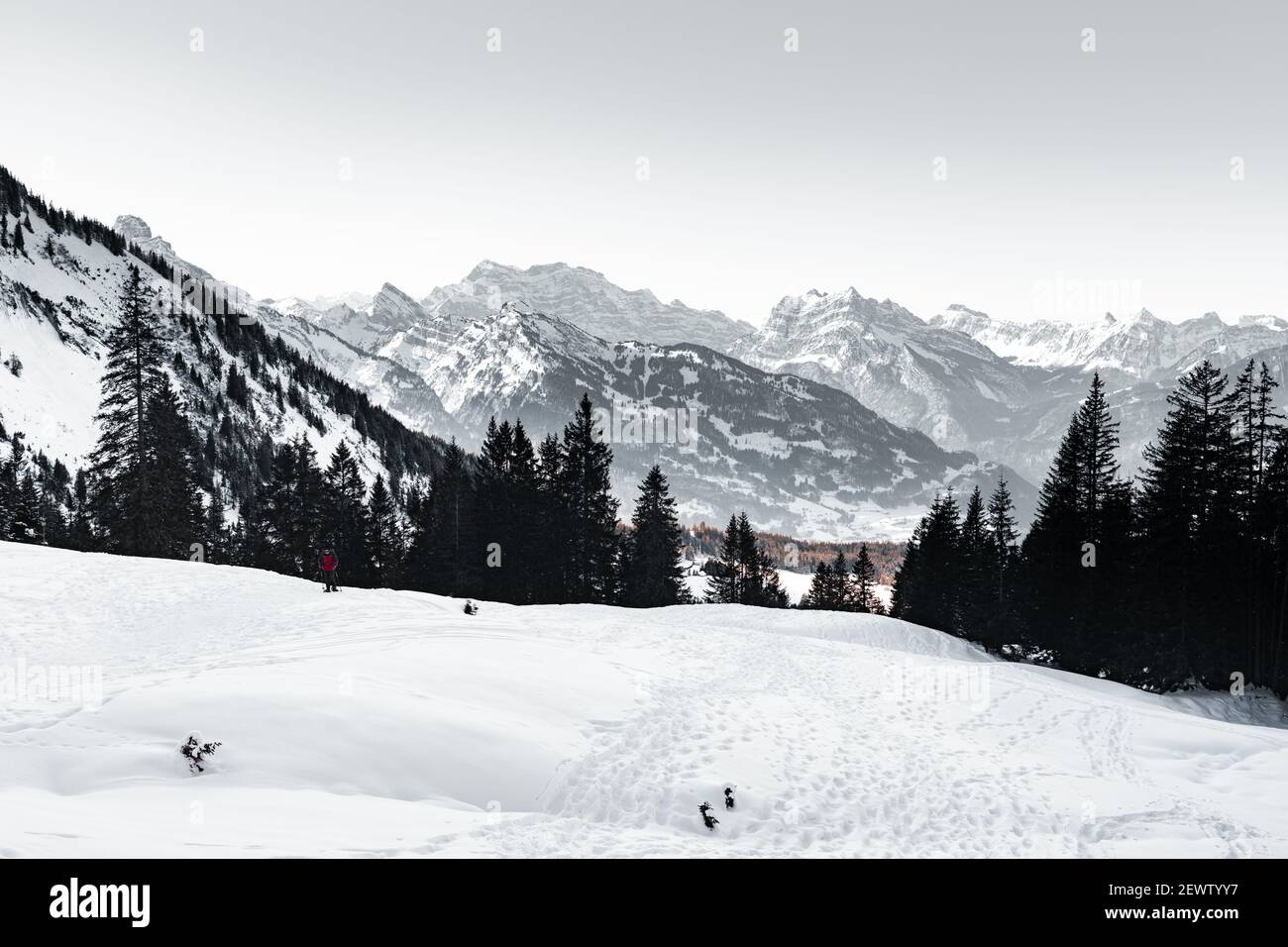 Winter in Amden-Weesen - Switzerland Stock Photo - Alamy