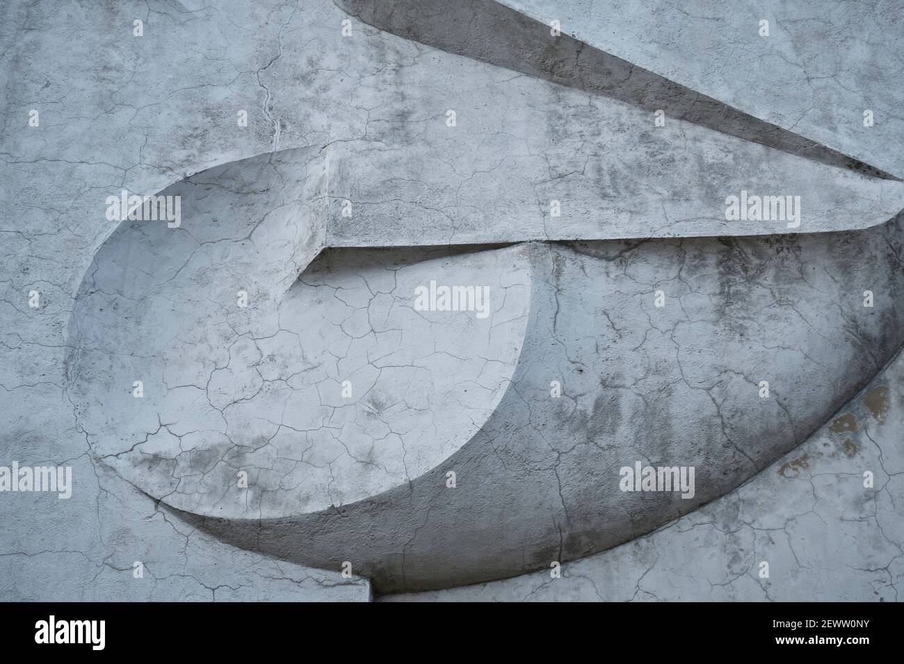 architectural geometric minimalism concept Stock Photo
