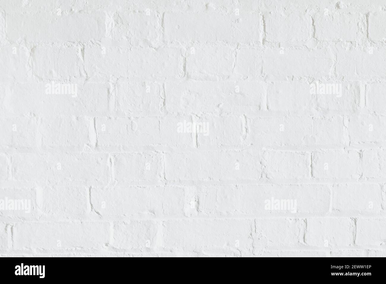 White brick wall texture, brickwall background, painted brickwork facade, UK Stock Photo Alamy