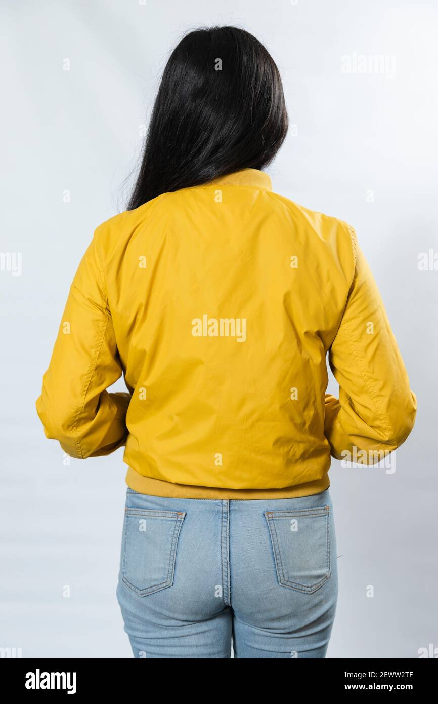 Download Bomber Jacket Back High Resolution Stock Photography And Images Alamy