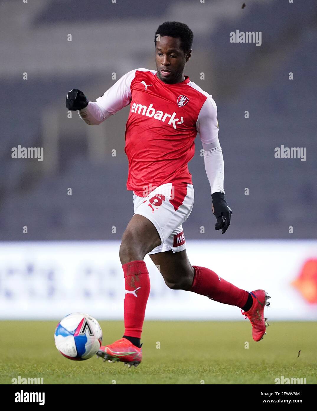 Rotherham United's Florian Jozefzoon during the Sky Bet Championship