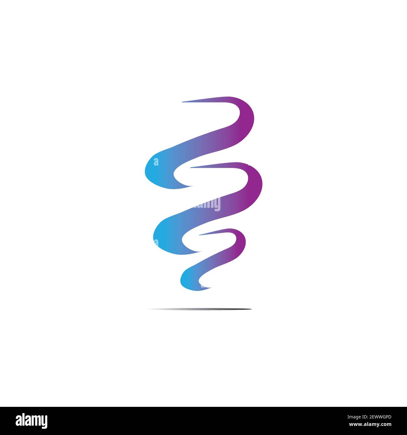 Tornado and cyclone logo symbol vector illustration design Stock Vector