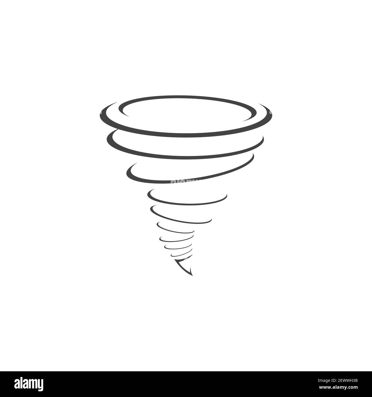 Tornado and cyclone logo symbol vector illustration design Stock Vector ...
