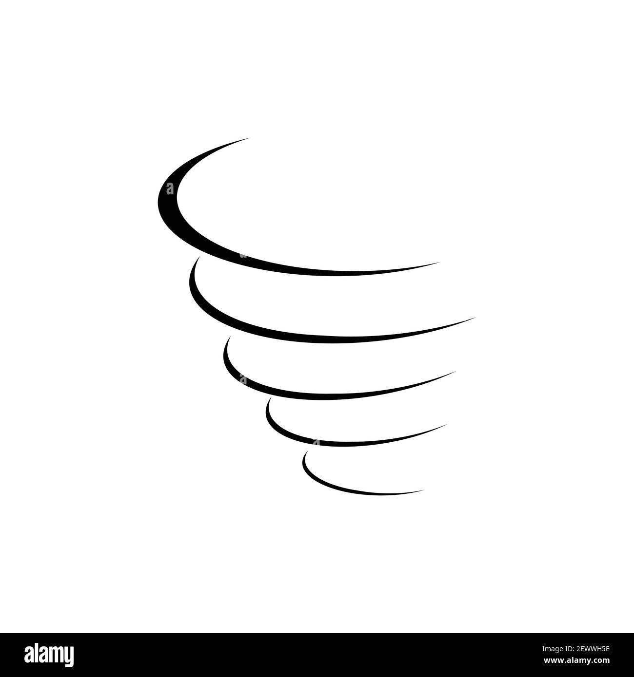 Tornado and cyclone logo symbol vector illustration design Stock Vector