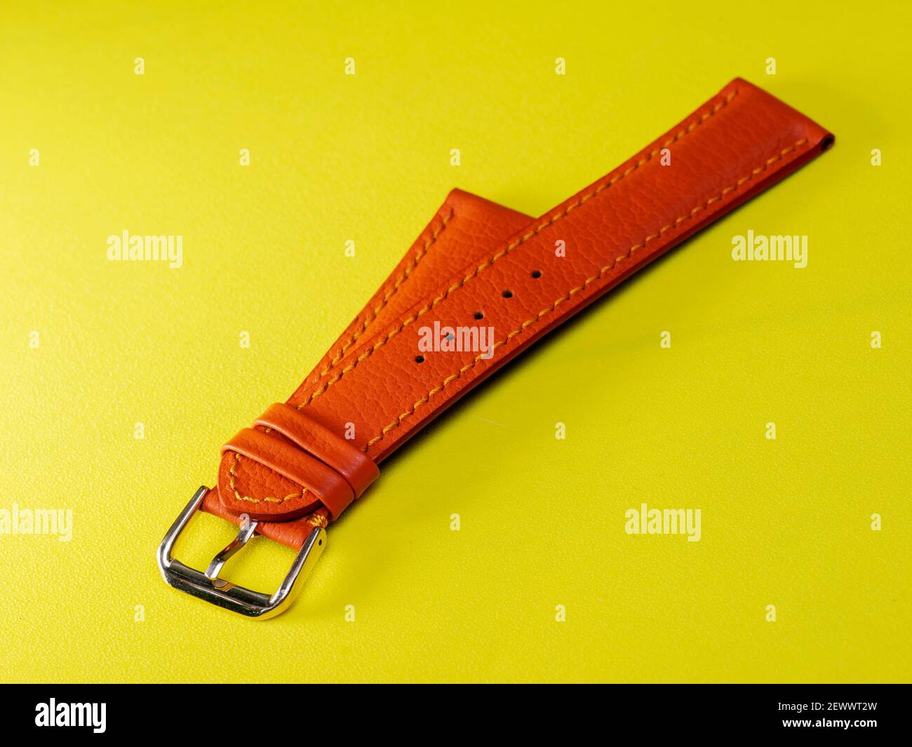 Beautiful leather watch straps Stock Photo Alamy