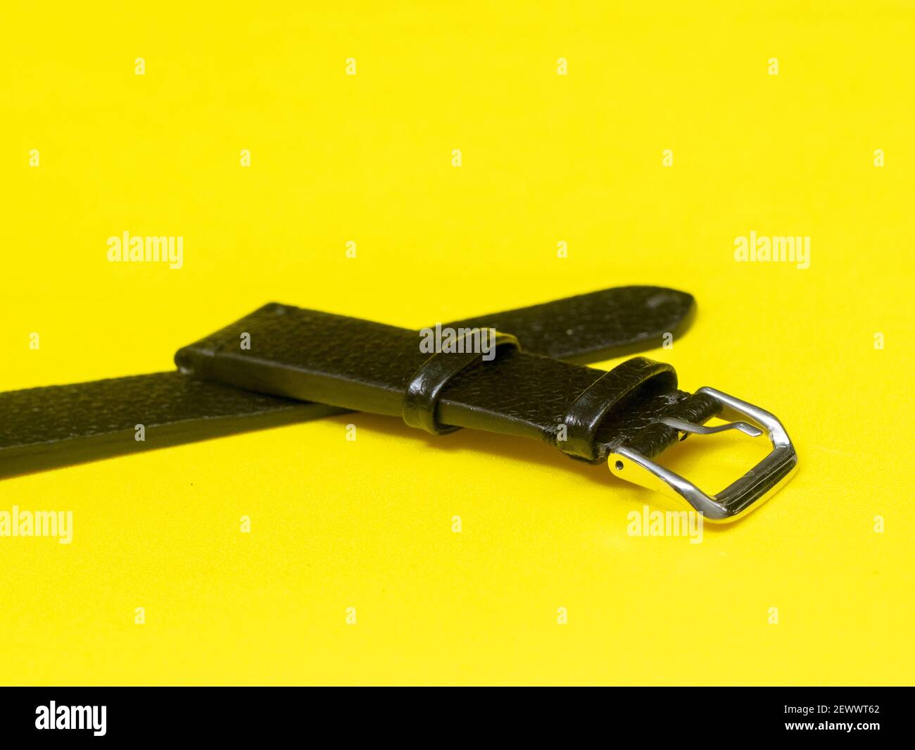 Beautiful leather watch straps Stock Photo Alamy