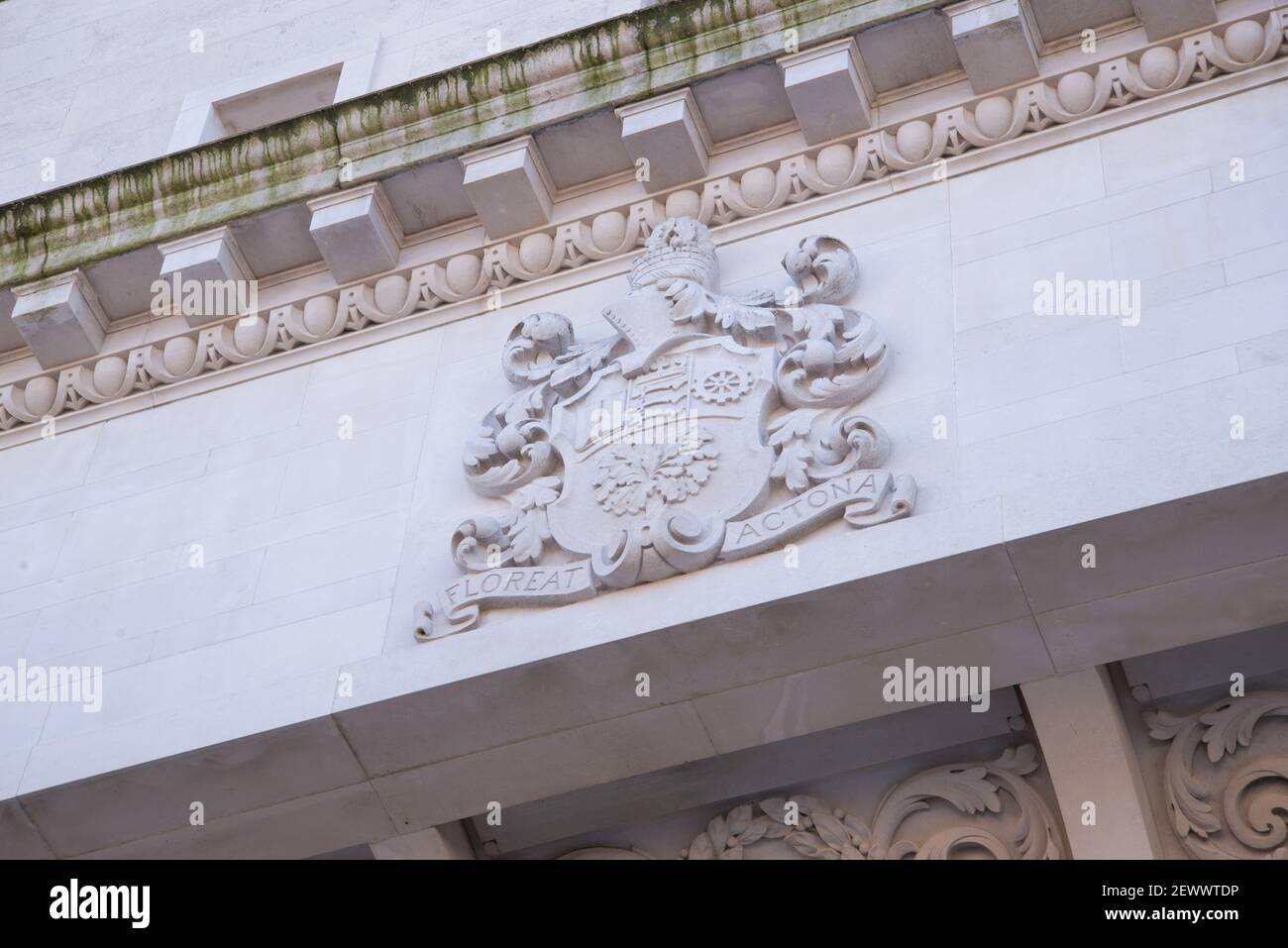 Crest Floreat Actona Acton Town Hall Municipal Civic Architecture by