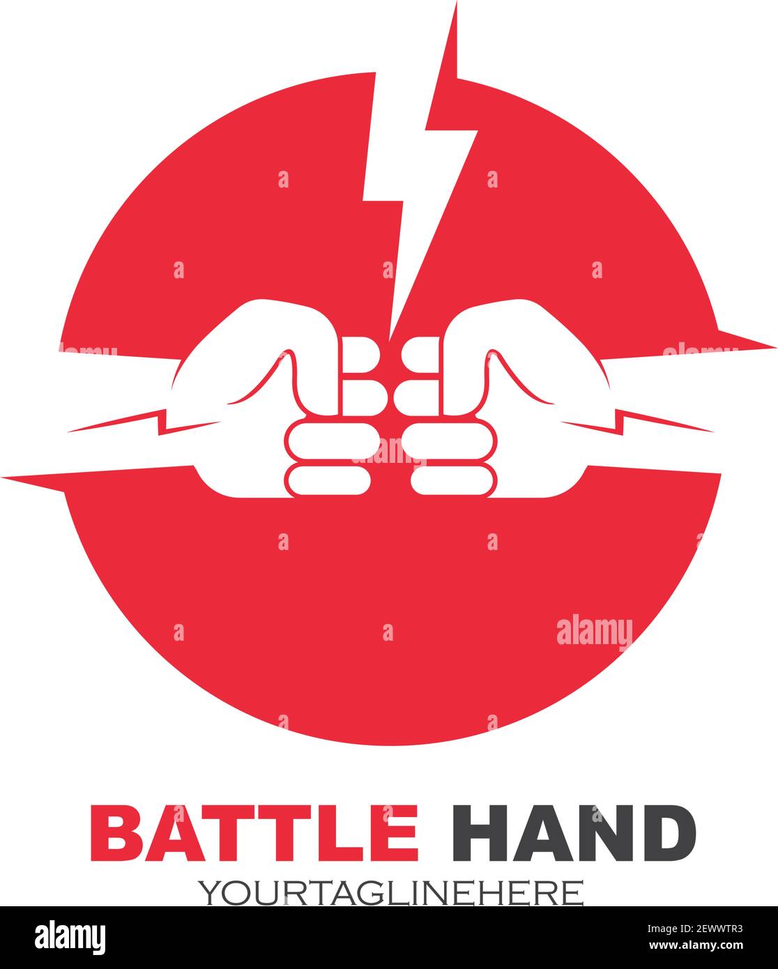 Boxing arm raised Stock Vector Images - Alamy