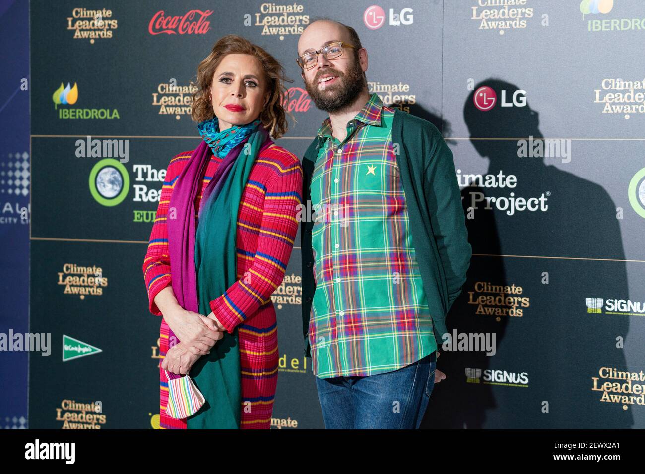Designer Agatha Ruiz de la Prada and Tristan Ramirez, attend the Climate  Leaders Awards 2021 at the Callao cinema. (Photo by Oscar Fuentes / SOPA  Images/Sipa USA Stock Photo - Alamy