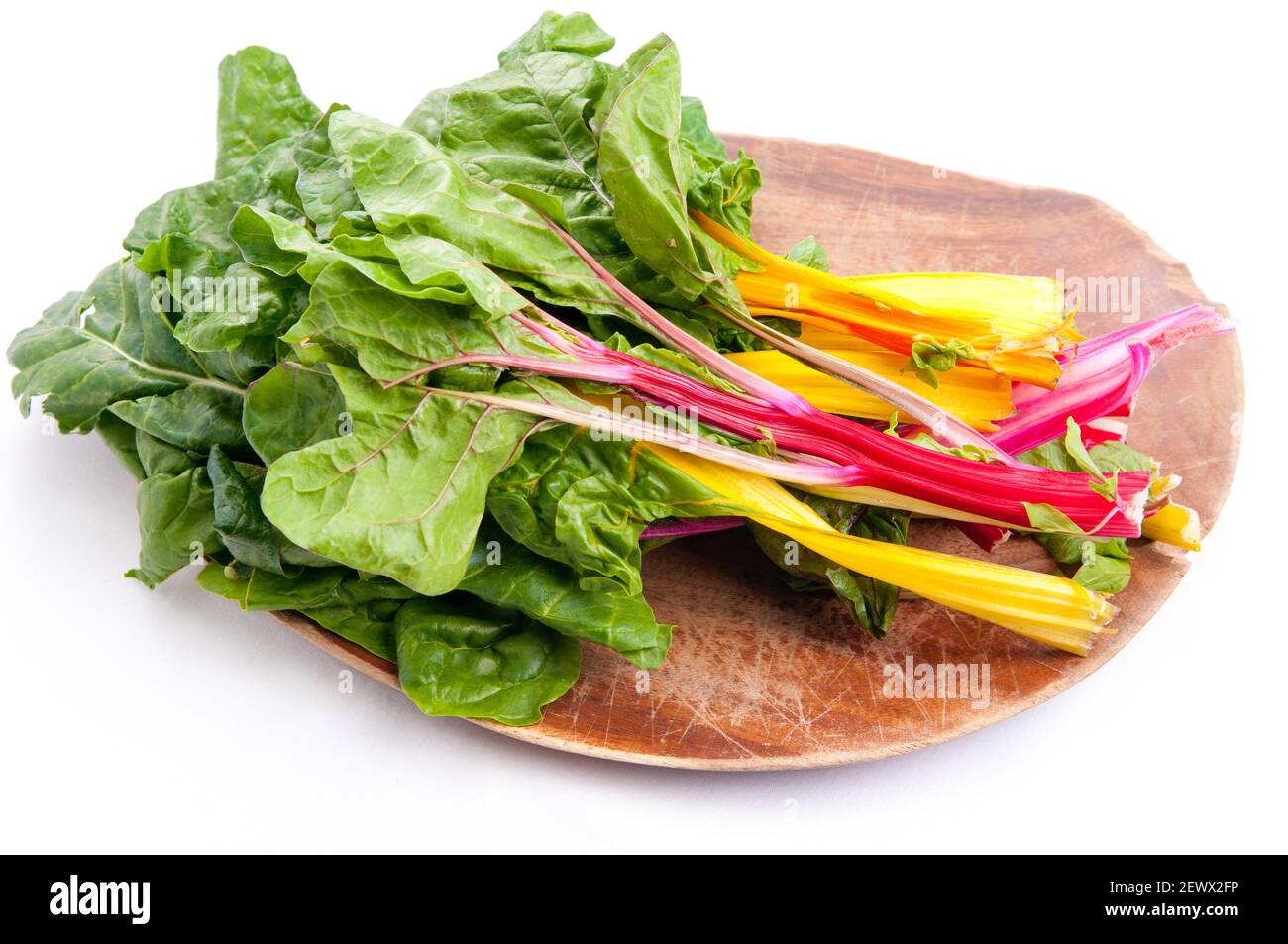 Color Chard organic swiss chard in yellow, pink red and green Stock Photo - Alamy