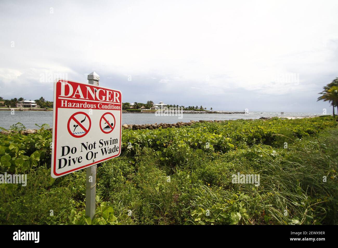 Heavy boat traffic and dangerous currents have restricted swimmers from going into the Jupiter