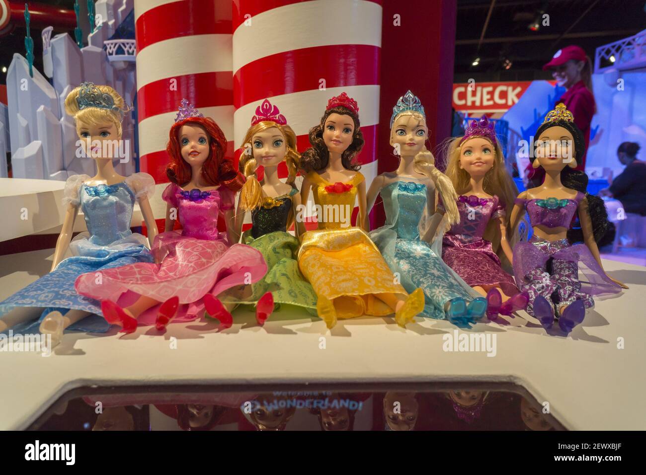 The Disney Princess Ultimate Collection 7 pack displayed in the