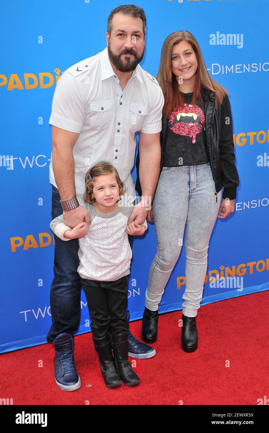 Joey Fatone & Family at the 