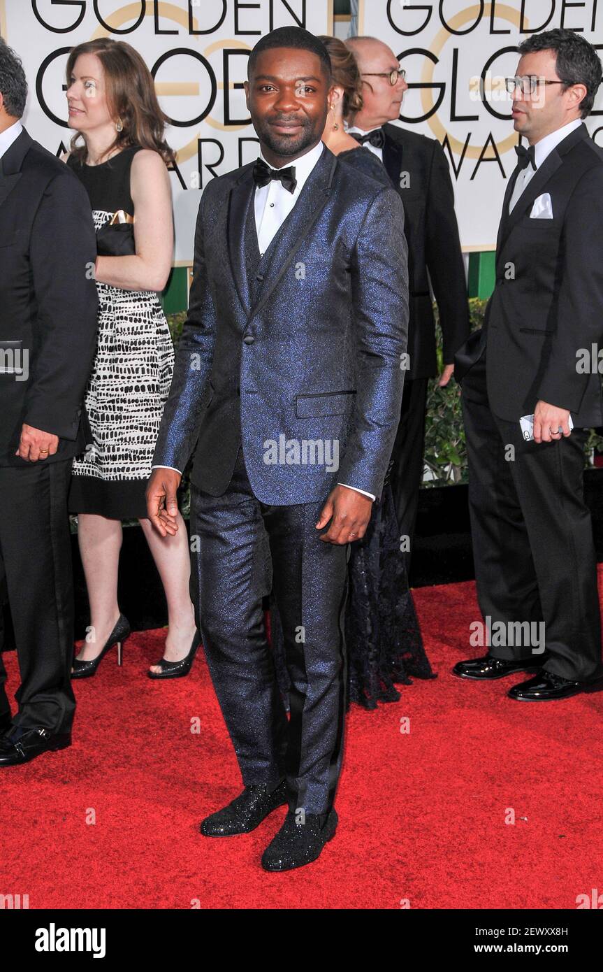 Actor David Oyelowo arrives at the 72nd Annual Golden Globe Awards held
