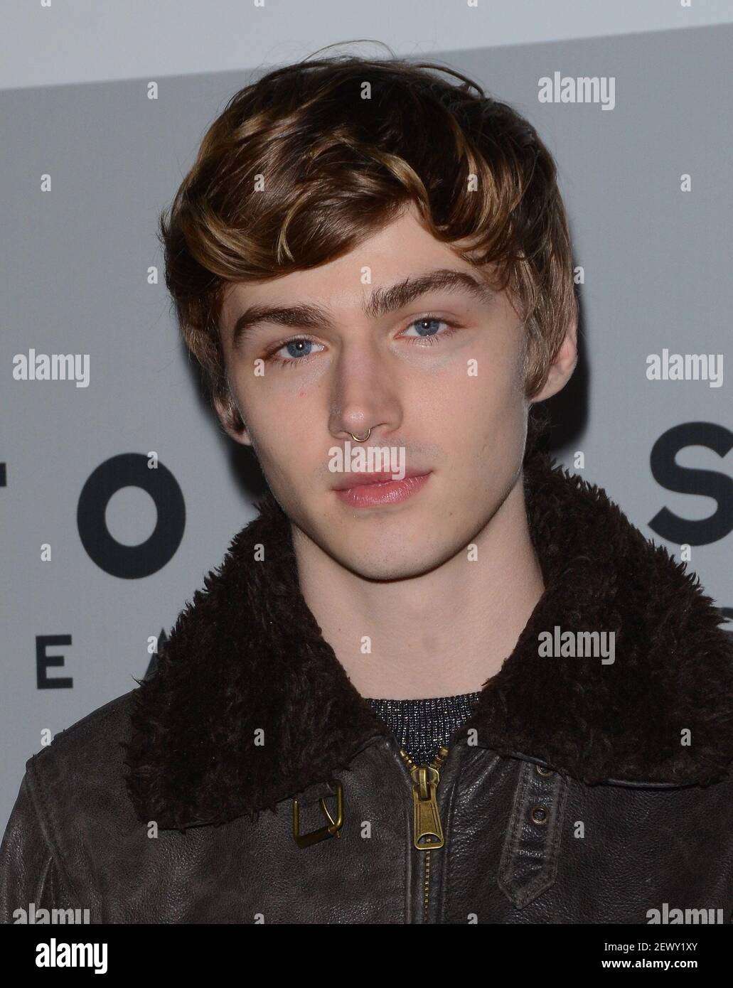 11 January 2015 Beverly Hills, California Miles Heizer. Arrivals