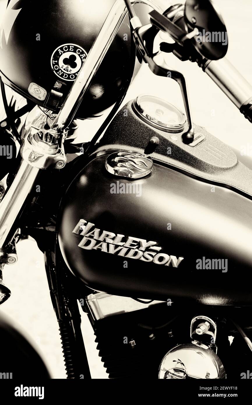 Handlebars Motorbike Usa High Resolution Stock Photography And Images Alamy