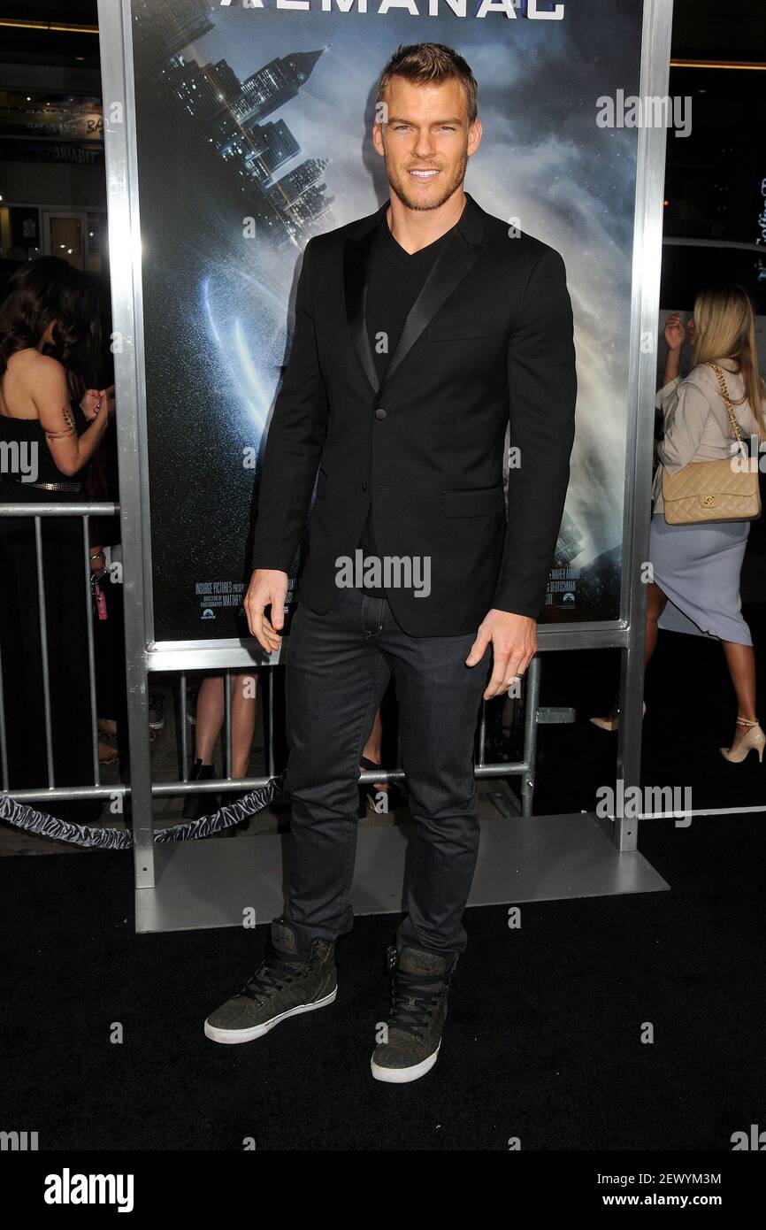 27 January 2015 - Hollywood, California - Alan Ritchson. 