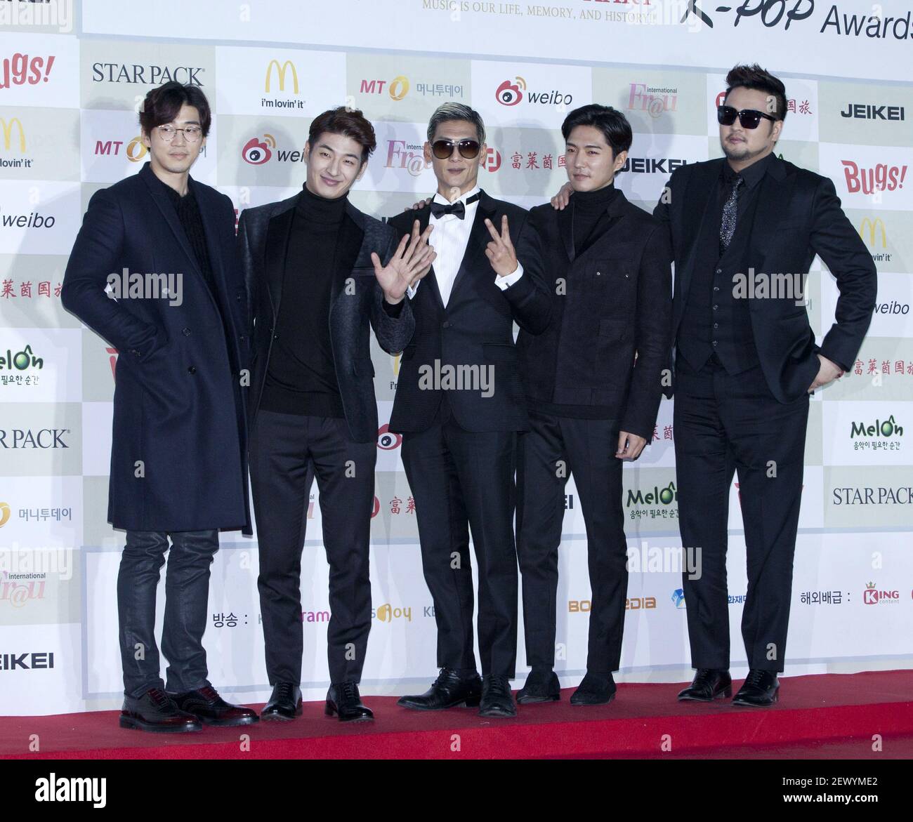 28 January 2015 - Seoul, South Korea : South Korean K-Pop boys group ...