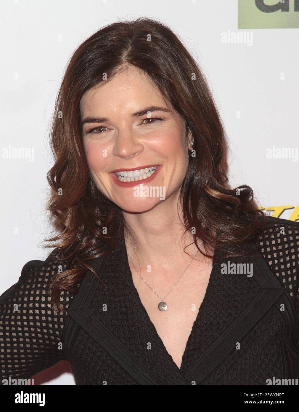 Betsy Brandt attends The Premiere of "Better Call Saul" held at the Regal Cinemas LA Live in Los