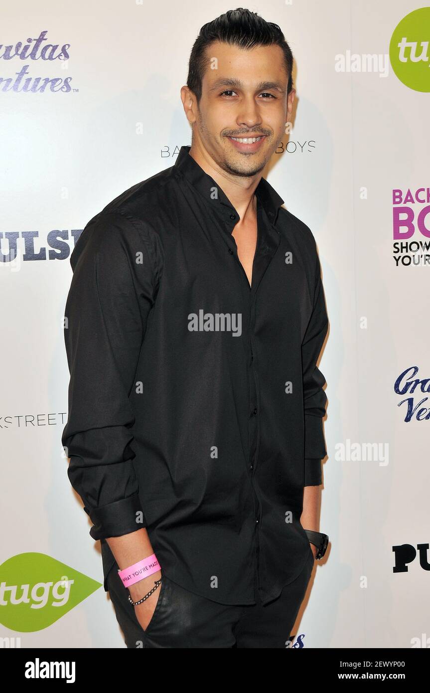 Erik Michael Estrada of O-Town at the "Backstreet Boys: Show ‘Em What