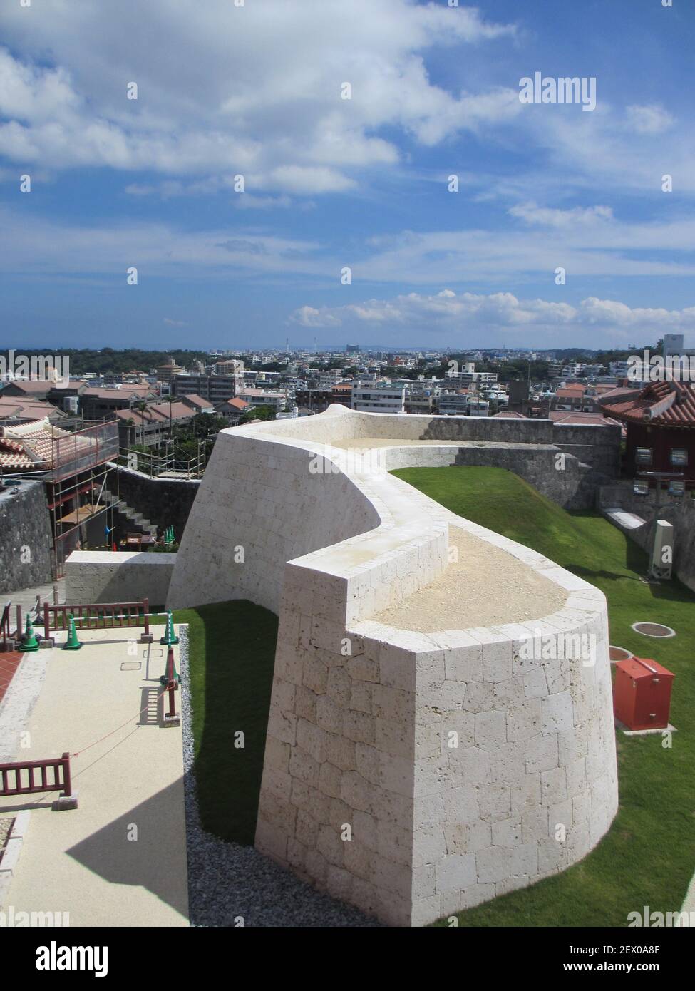 Shuri Castle - Okinawa, Japan Stock Photo