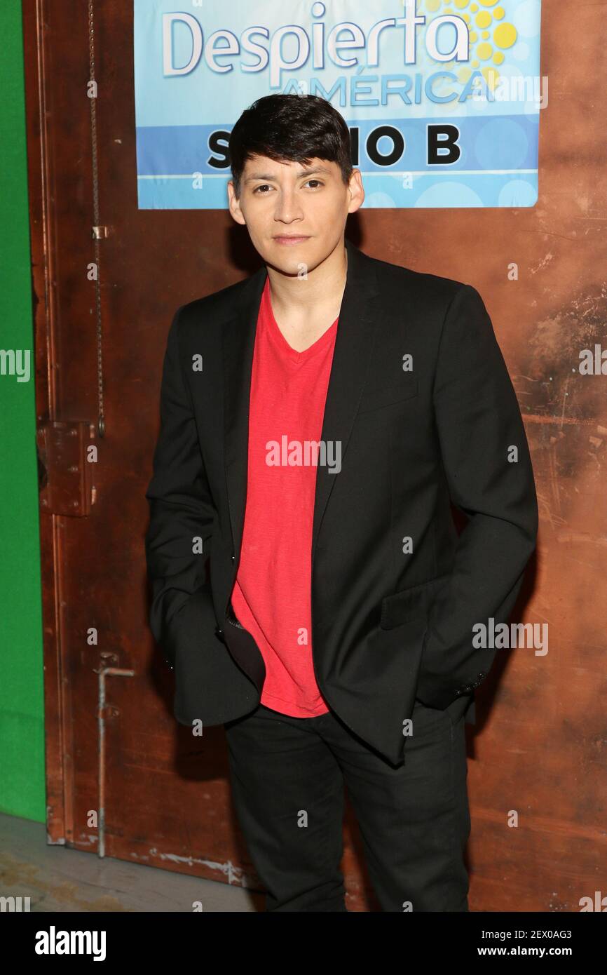 MIAMI, FL FEBRUARY 12 Actor Carlos Pratts from the movie "McFarland