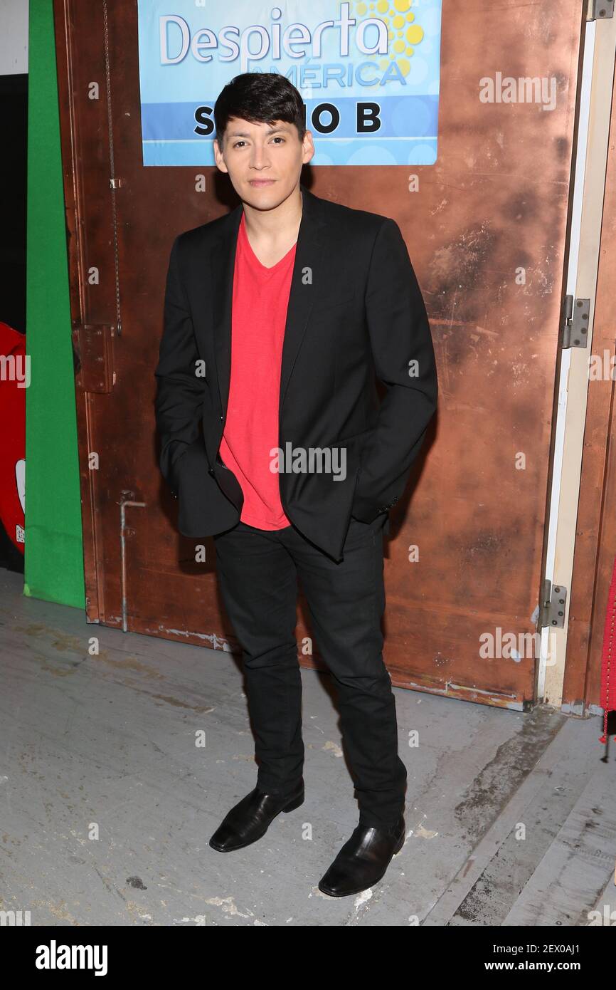 MIAMI, FL FEBRUARY 12 Actor Carlos Pratts from the movie "McFarland