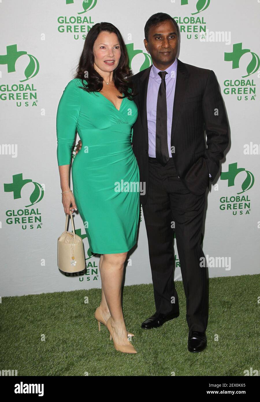 18 February 2015 - Hollywood, California - Fran Drescher, Shiva Ayyadurai.  Global Green USA's 12th Annual Pre-Oscar Party held at Avalon Hollywood.  Photo Credit: F. Sadou/AdMedia/Sipa USA Stock Photo - Alamy