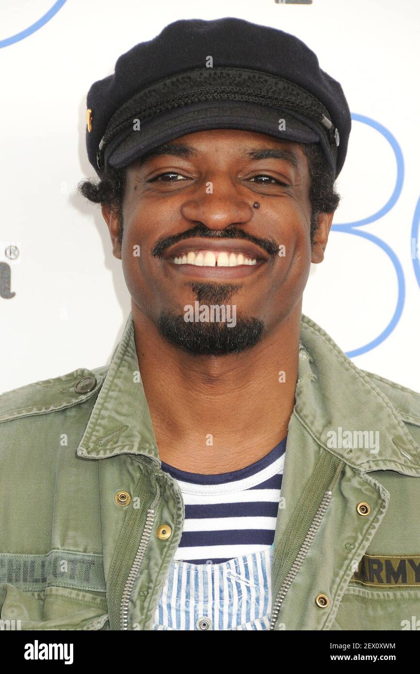 21 February 2015 - Santa Monica, California - Andre 3000, Andre Lauren Benjamin, Outkast. 2015 Film Independent Spirit Awards - Arrivals held at Santa Monica Beach. Photo Credit: Byron Purvis/AdMedia/Sipa USA Stock Photo - Alamy 21 February 2015 - Santa Monica, California - Andre 3000, Andre Lauren Benjamin, Outkast. 2015 Film Independent Spirit Awards - Arrivals held at Santa Monica Beach. Photo Credit: Byron Purvis/AdMedia/Sipa USA Stock Photo - Alamy