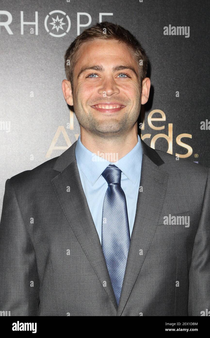 27 February 2015 - Beverly Hills, Cody Walker. 3rd Annual Noble Awardsy ...