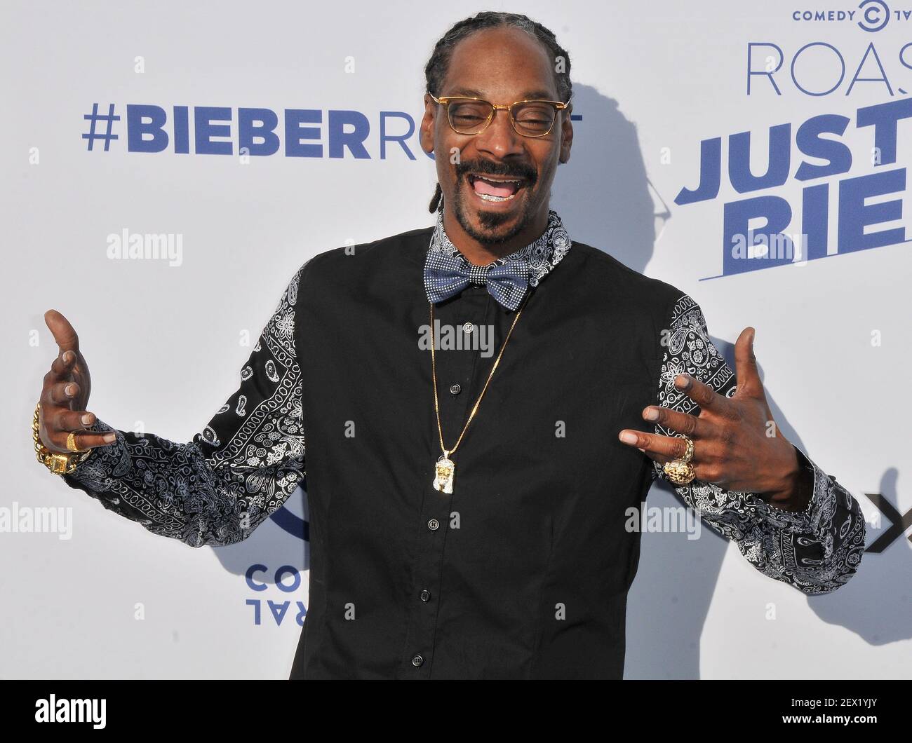 Snoop Dogg at the Comedy Central Roast Of Justin Bieber held at the
