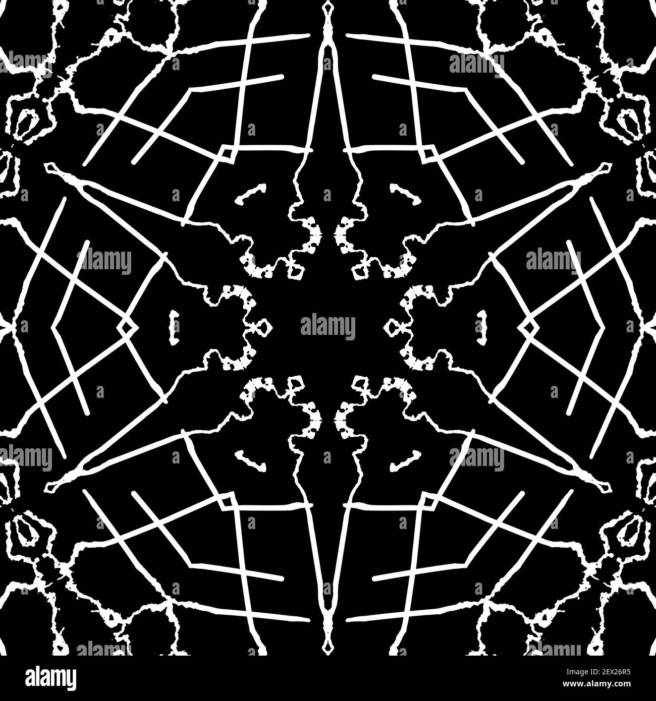 Pattern design made with the help of graphics editing and formatting