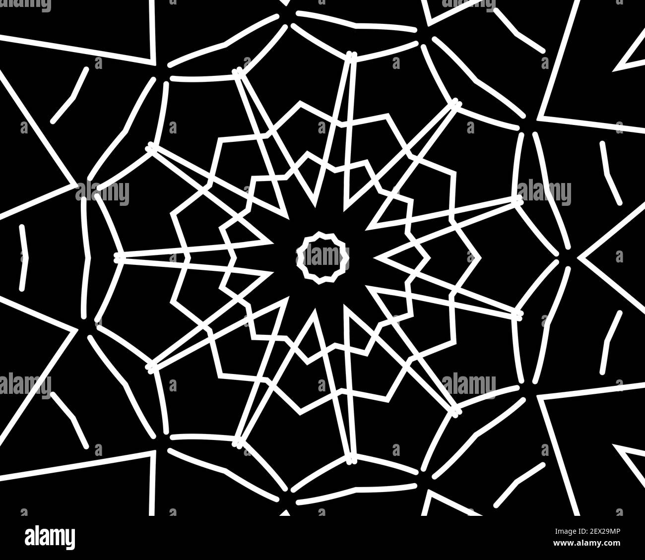 Pattern design made with the help of graphics editing and formatting