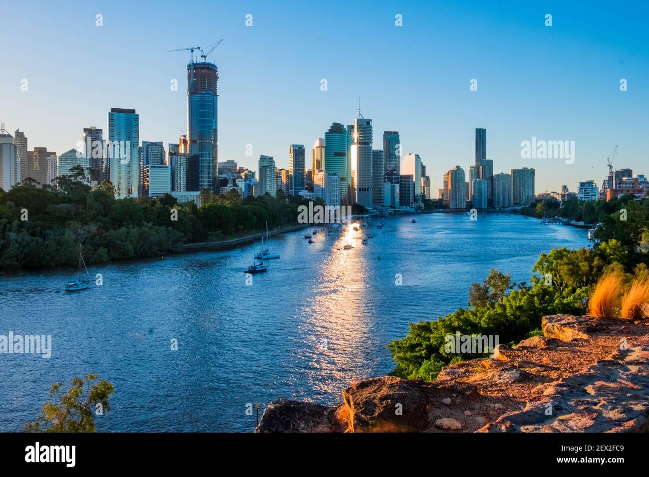 Brisbane CBD, QLD, Australia Stock Photo Alamy