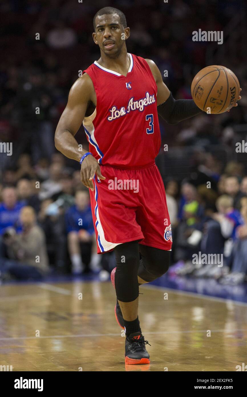 March 27, 2015: Los Angeles Clippers guard Chris Paul (3) in ...