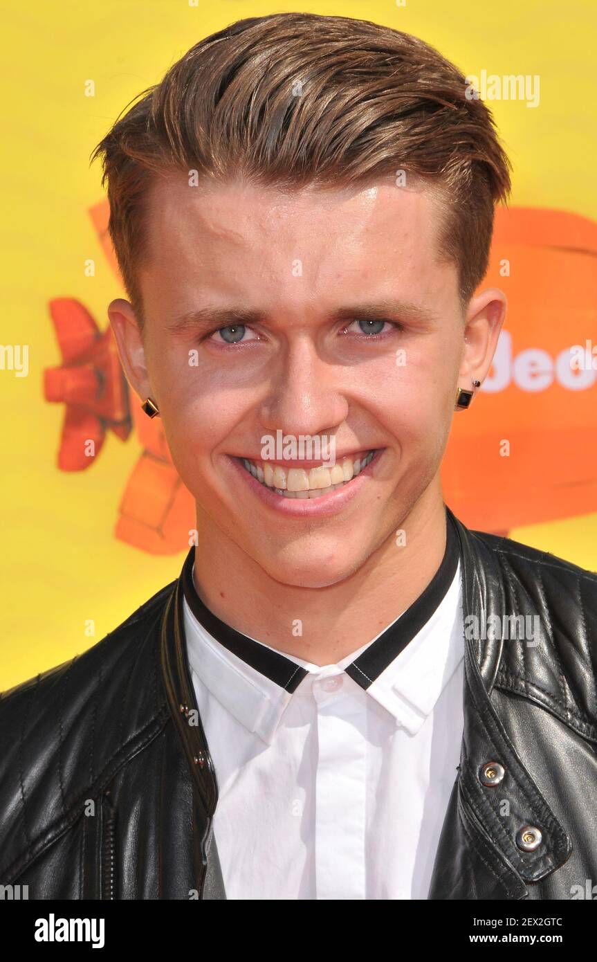 Ian Thomas arrives at the Nickelodeon