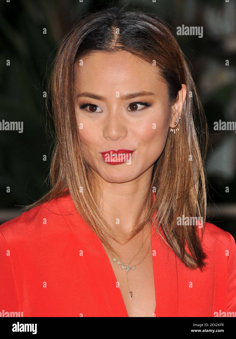 Jamie Chung arrives at Hulu's "Resident Advisors" Los Angeles Premiere