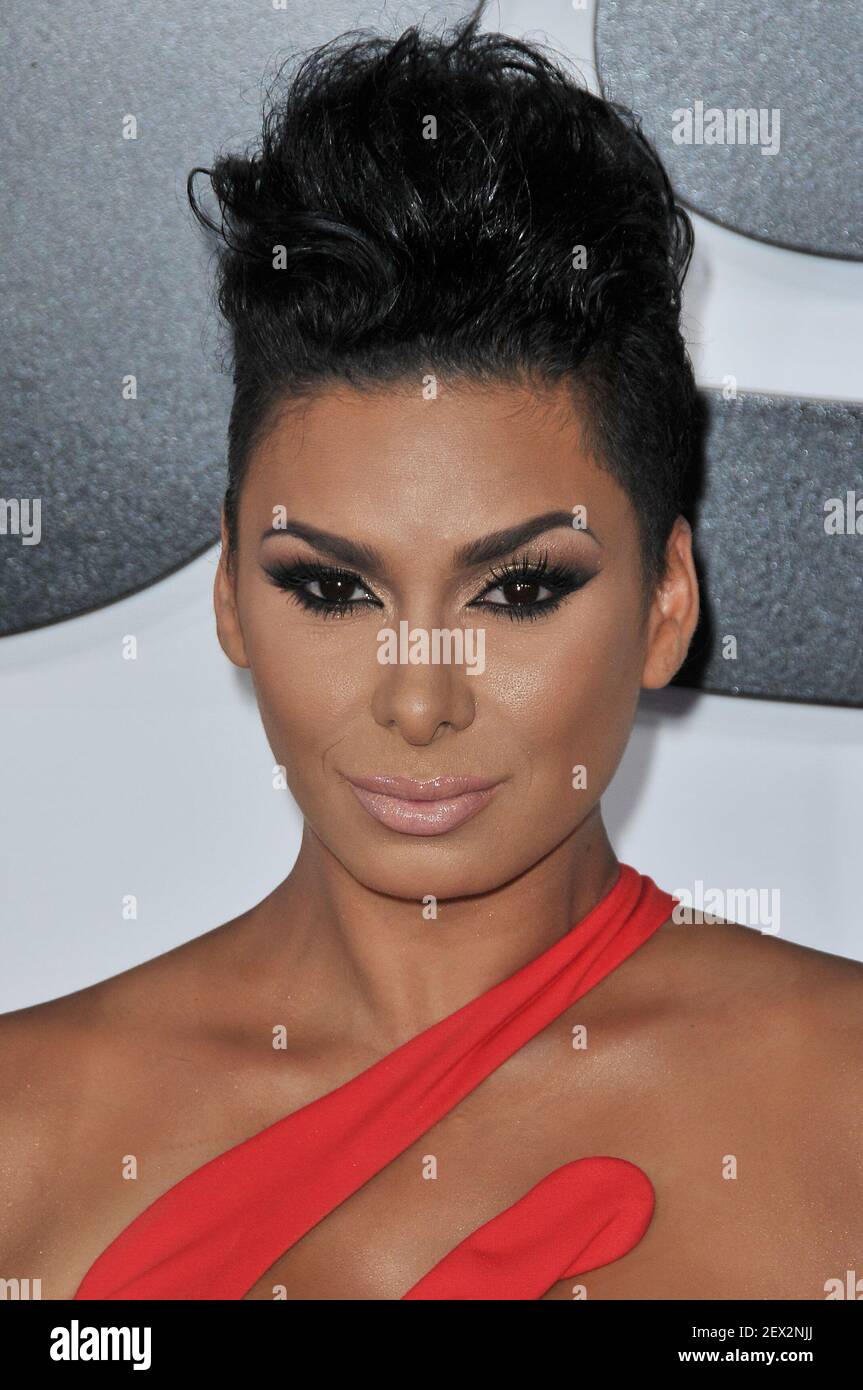 Laura Govan arrives at the "Furious 7" World Premiere held at the TCL