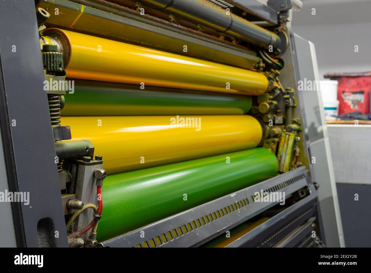 Offset printing machine hi-res stock photography and images - Alamy