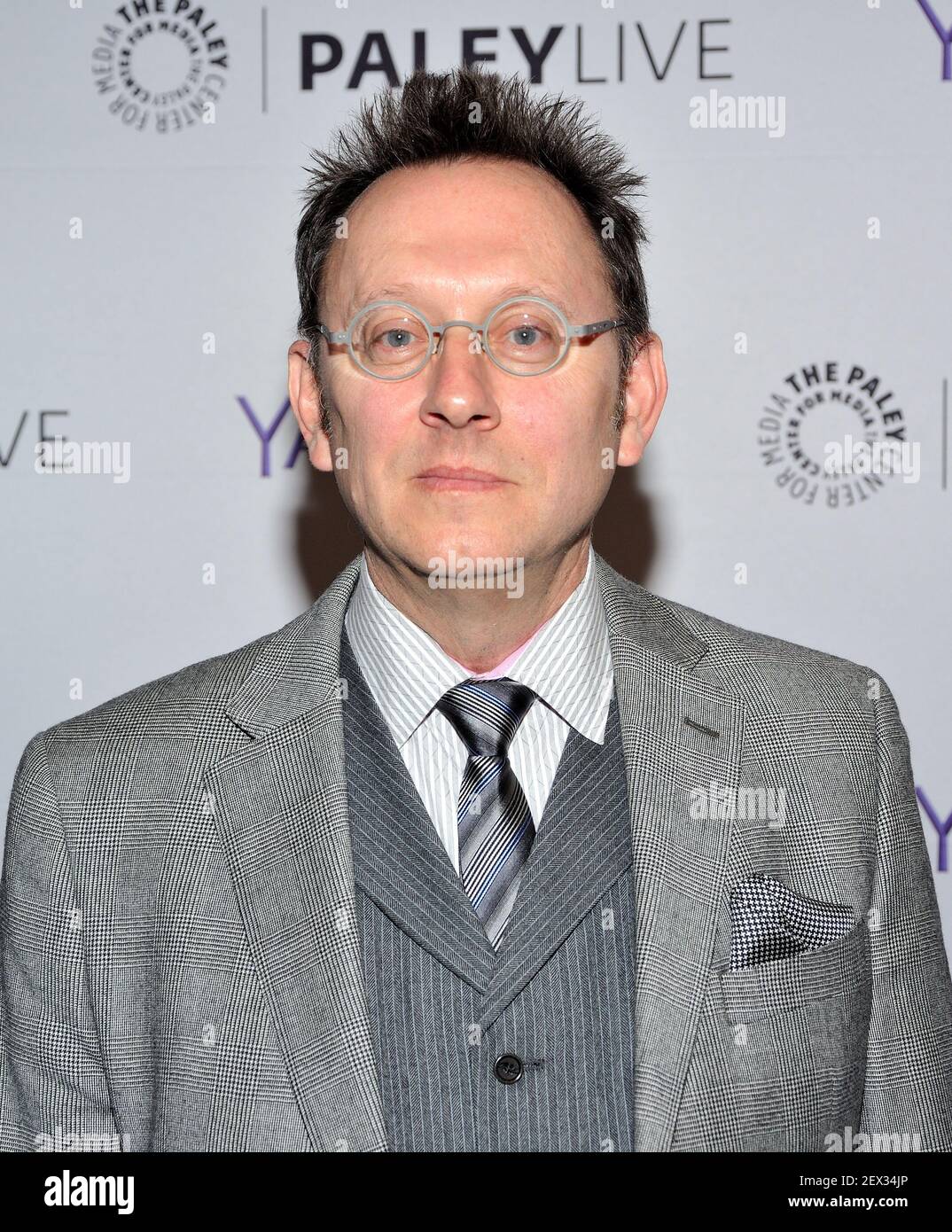 Michael Emerson attends An Evening with 'Person of Interest' at The Paley Center for Media in New York, NY on April 13, 2015. (Photo by Stephen Smith) *** Please Use Credit from Credit Field *** Stock Photo