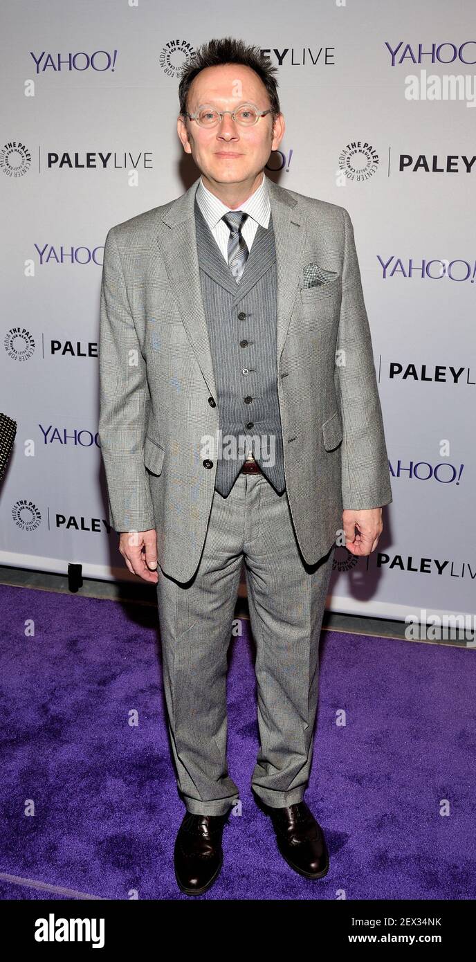 Michael Emerson attends An Evening with 'Person of Interest' at The Paley Center for Media in New York, NY on April 13, 2015. (Photo by Stephen Smith) *** Please Use Credit from Credit Field *** Stock Photo