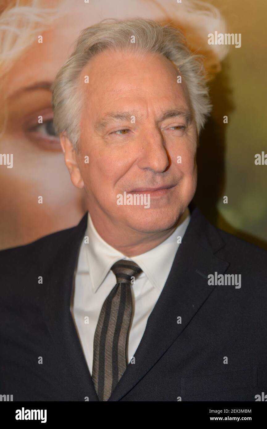 Alan Rickman Attends The Premiere Of 