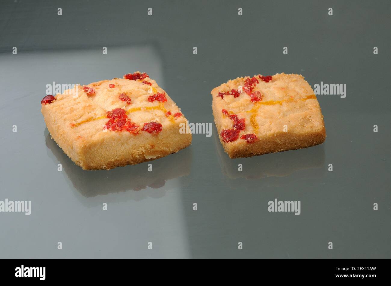 Fruit Biscuits Stock Photo Alamy