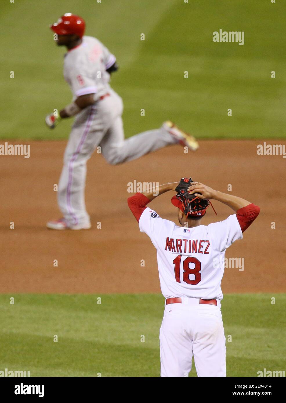 Baseball Player St. Louis Cardinals #18 Carlos Martinez Print