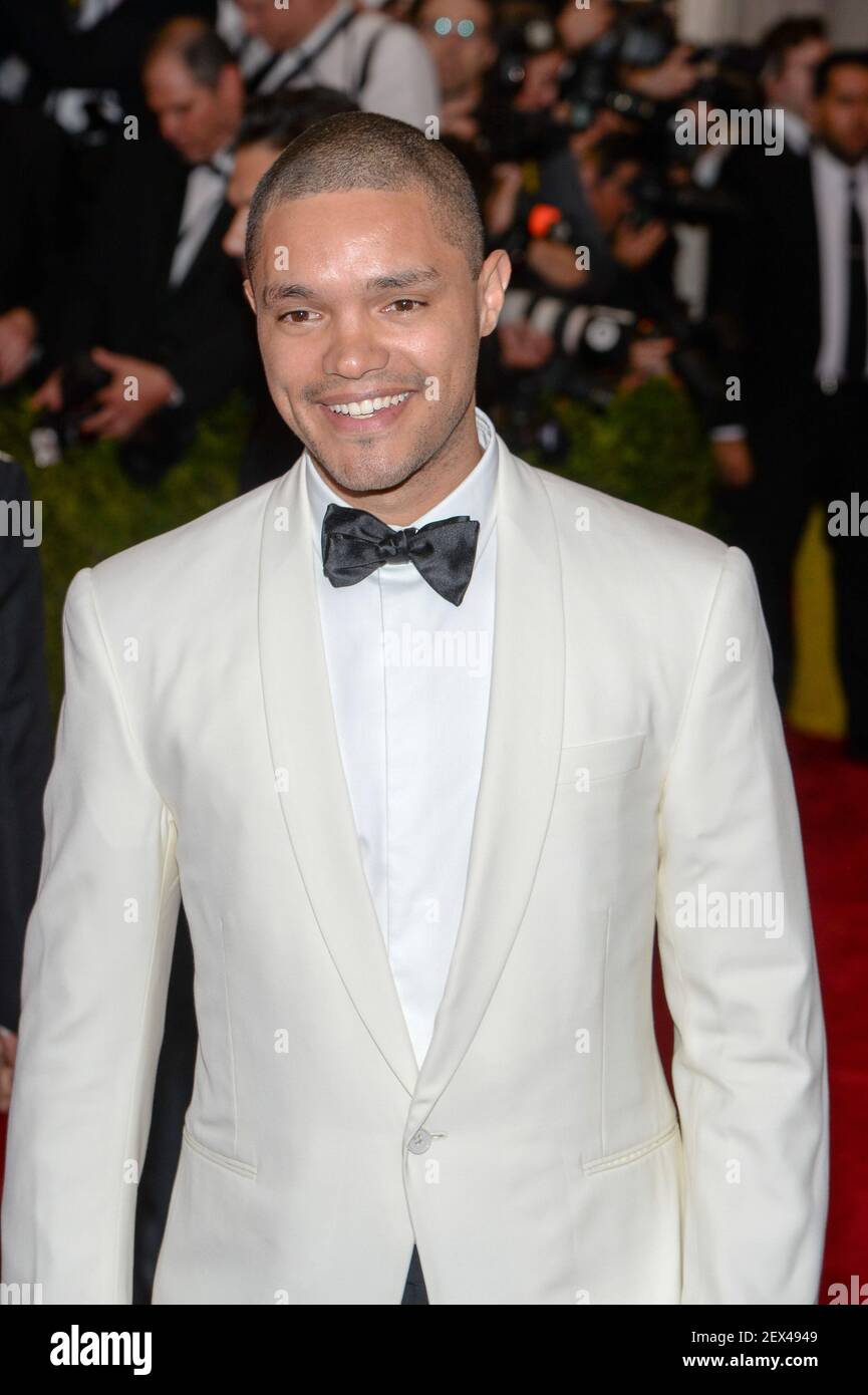 New Daily Show Host Trevor Noah Arrives At The 2015 Costume Institute Gala  Benefit Celebrating 'China: Through The Looking Glass' Held At The  Metropolitan Museum Of Art In New York, Ny On