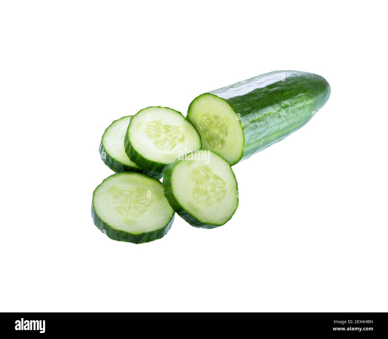 Cut cucumber cross section hires stock photography and images Alamy