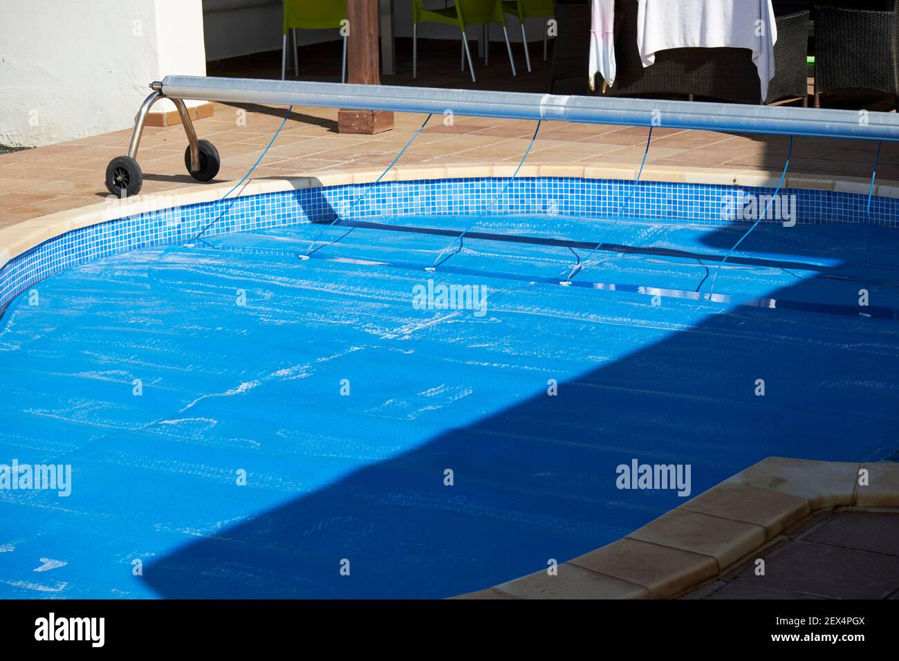 Pool cover hires stock photography and images Alamy